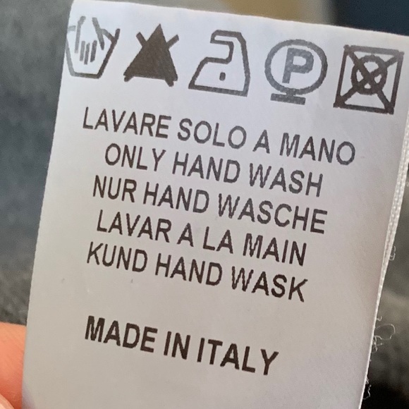 Transit Par Such Wool Blend Gray Long Sleeve S - Picture 4 of 4